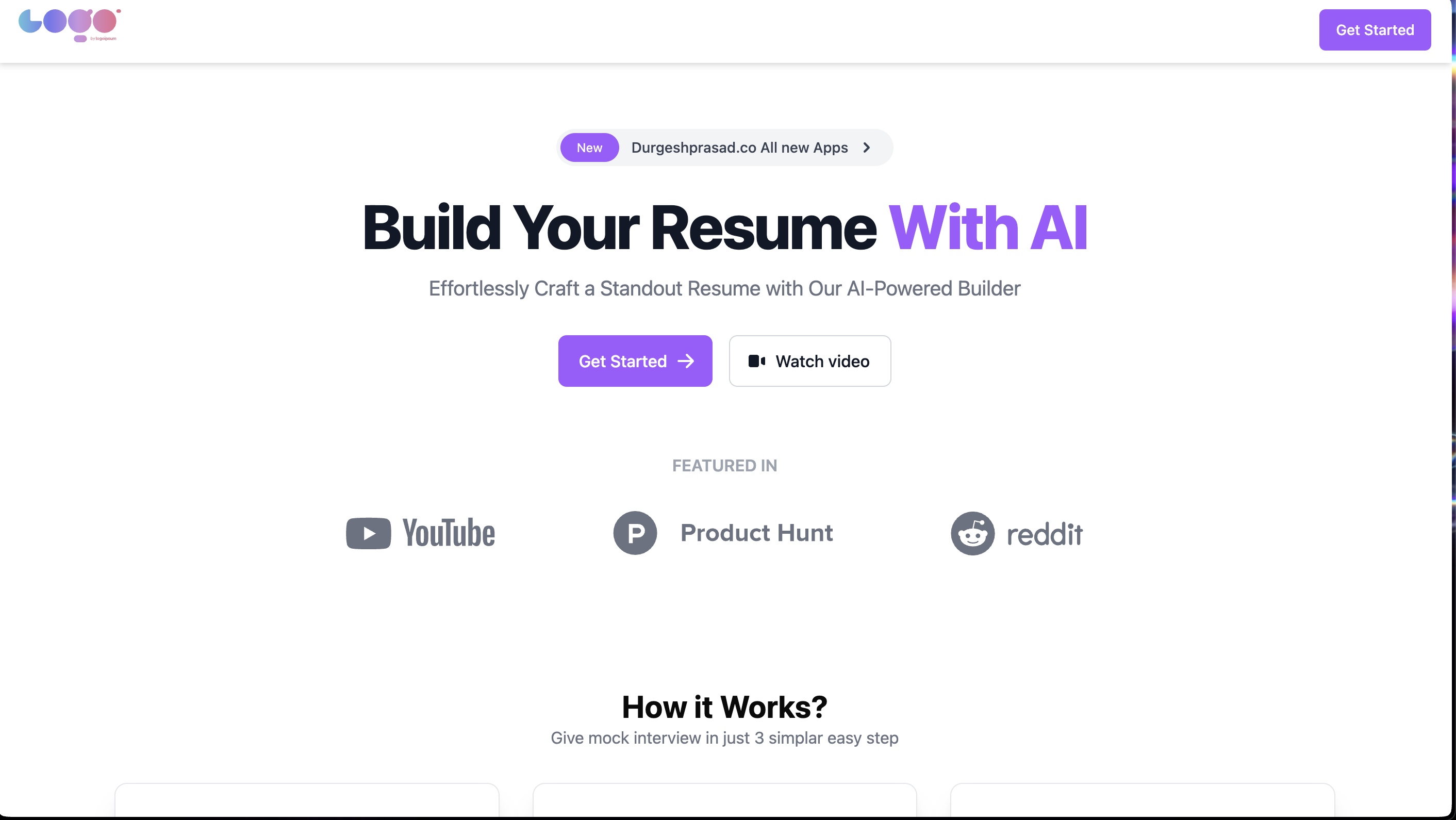 ResumeAI – Smart Resume Builder